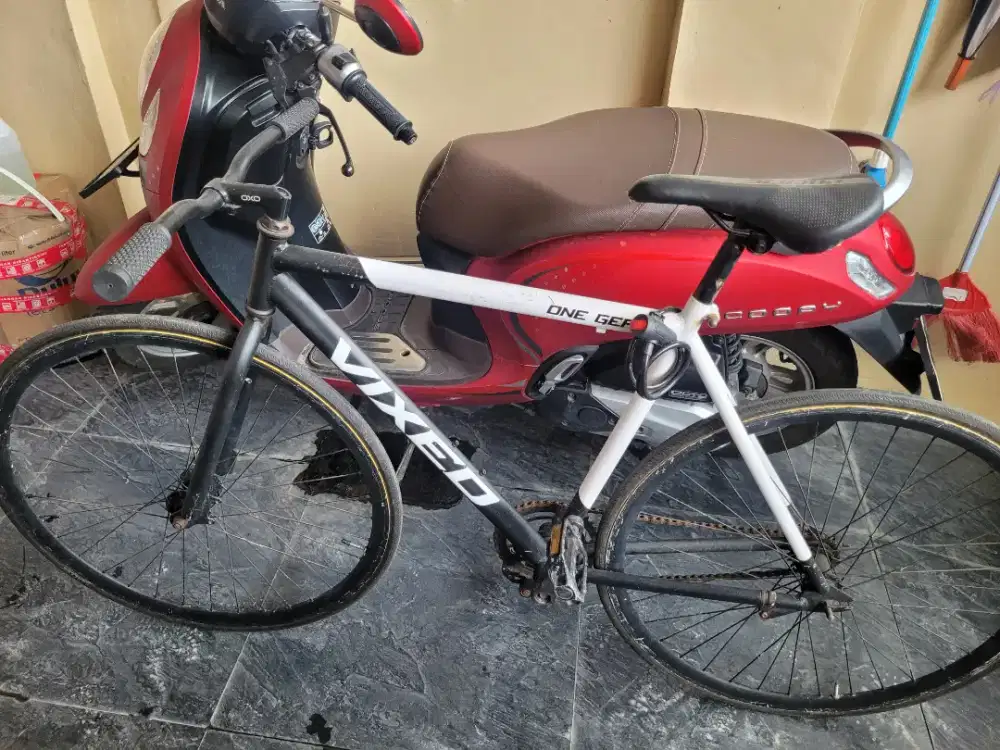 Sepeda fixie siap gowes