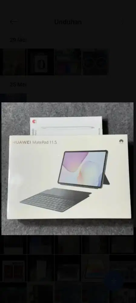 Tablet Huawei matepad 11.5 ram 8gb bonus flipcase keyboard stylus pen