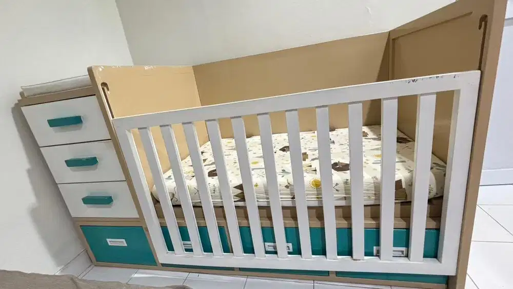 TEMPAT TIDUR BAYI TEMPAT TIDUR ANAK BABY CRIB