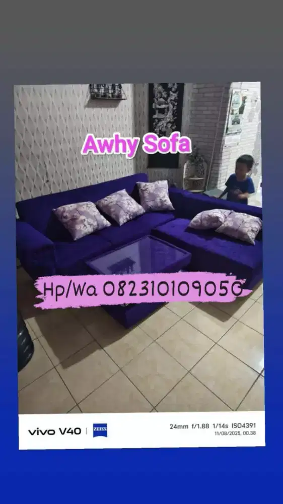 Sofa L Minimalis Ruangtamu Murah