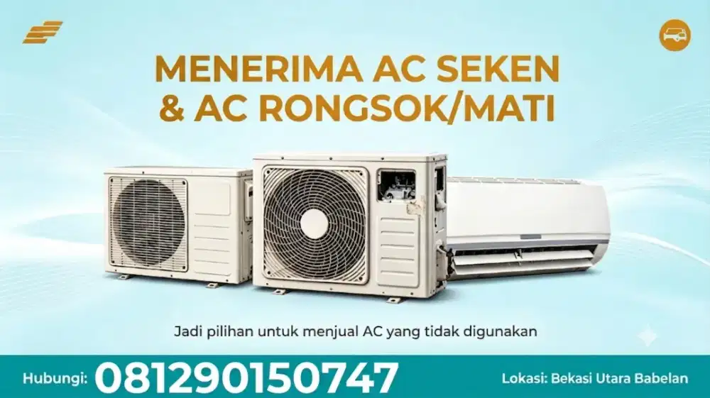 Terima AC rongsok