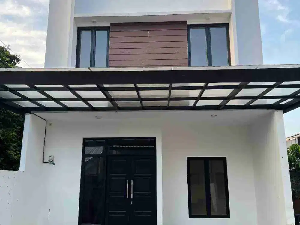 rumah baru dalam cluster di cipayung jakarta timur