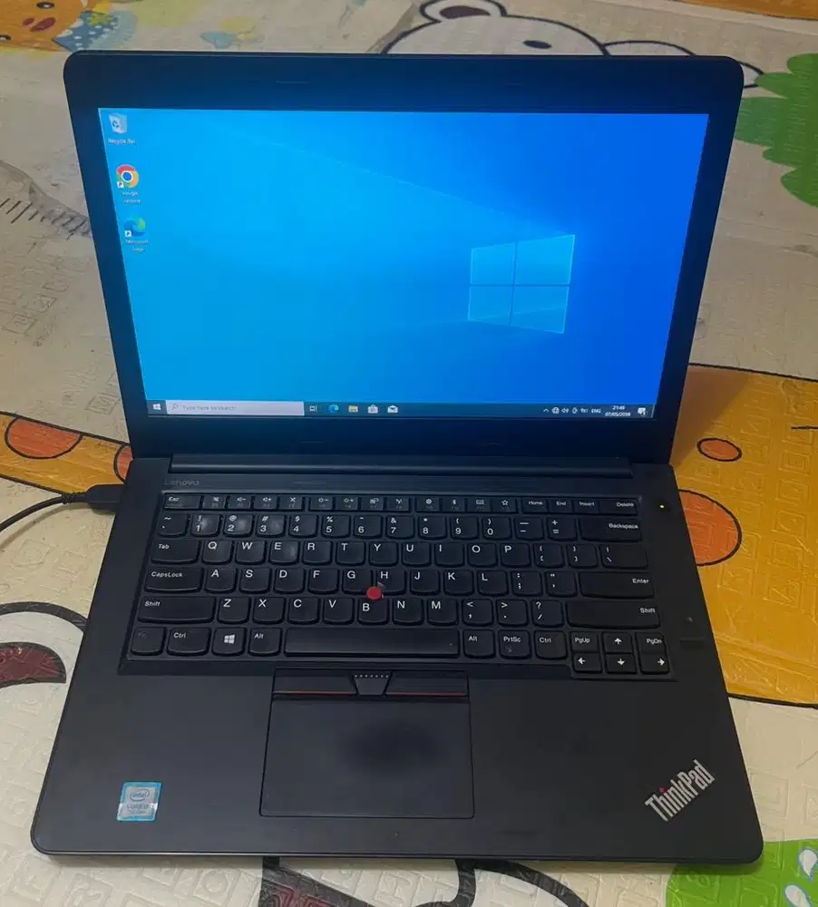 Laptop lenovo thinkpad E470 i5 7200u ram8gb hdd 500gb windows 10 pro