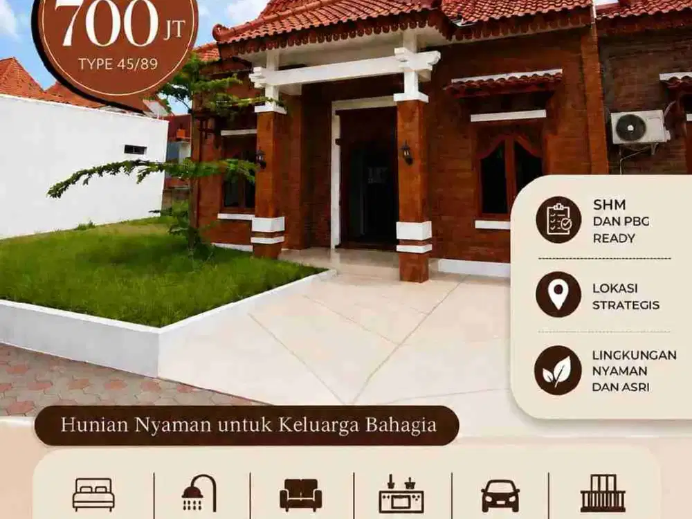 DIJUAL BU CEPAT RUMAH SIAP HUNI PRAMBANAN