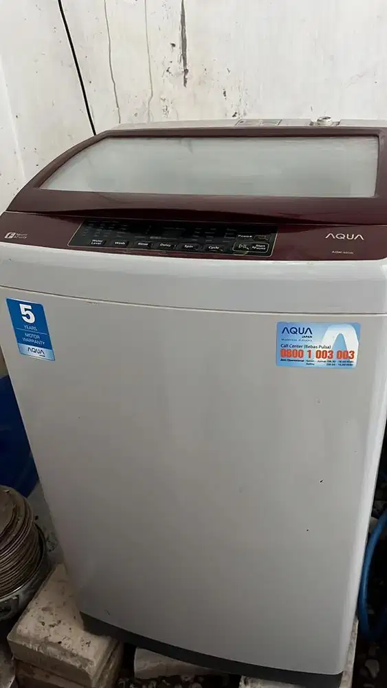 Mesin cuci 1 tabung