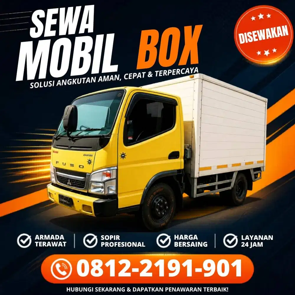 Disewakan Mobil Box