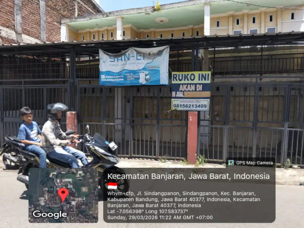 Jual ruko 3 lokal 2 lantai