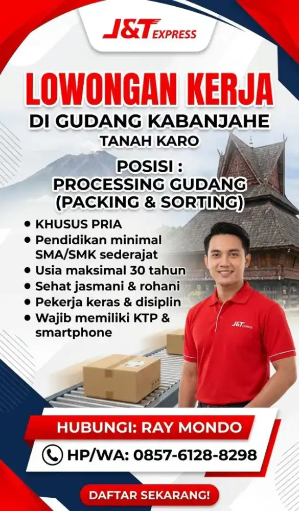 KURIR & CHECKER (GUDANG)