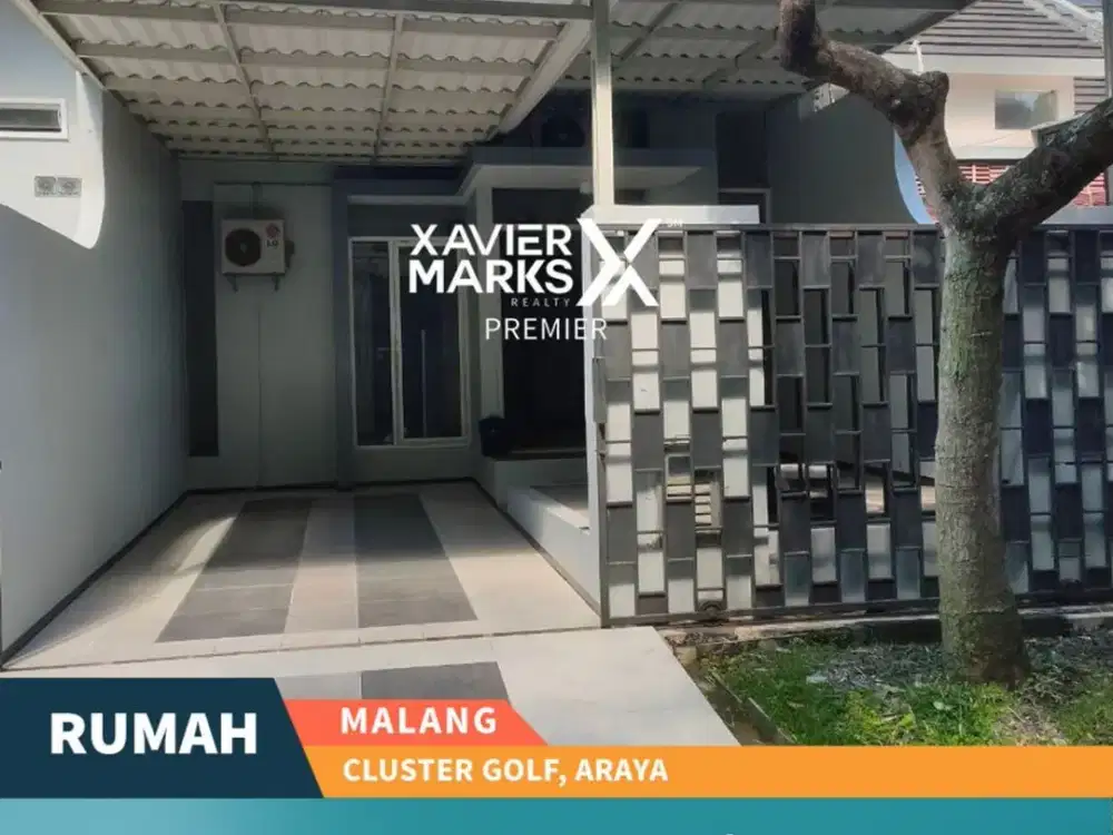 Rumah Siap Huni Di Cluster Golf Kota Araya Malang