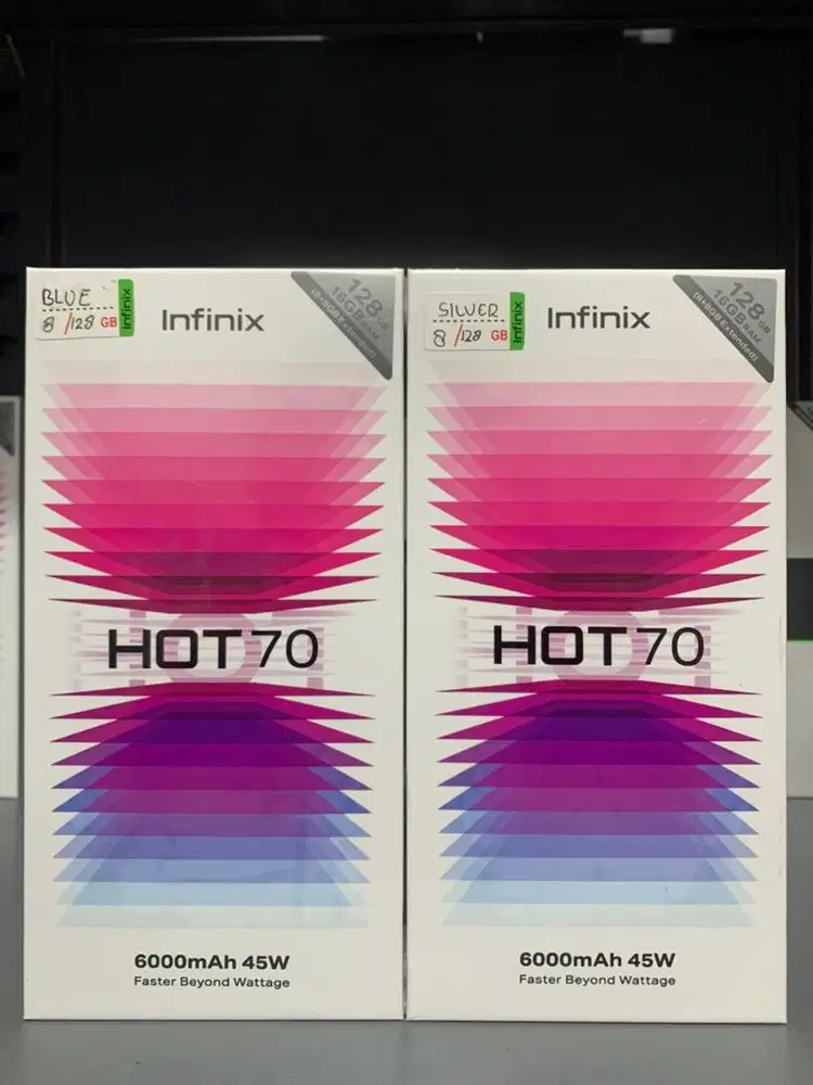 READY INFINIX HOT 70 8/128