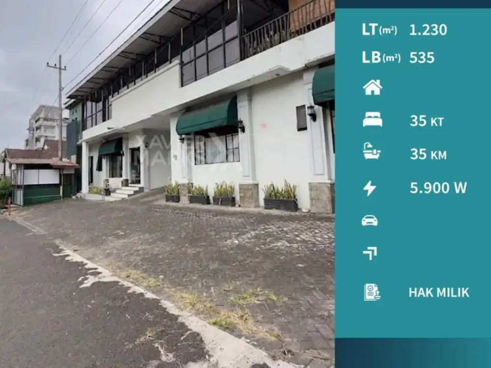 Hotel Aktif Kondisi Baik Di Poros Jalan Imam Bonjol Kota Wisata Batu