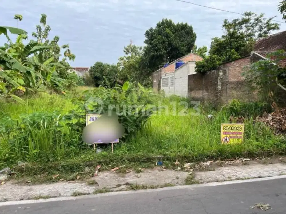 Dijual Tanah Pekarangan Zona Kuning Lokasi Colomadu,Karanganyar Luas 523m2