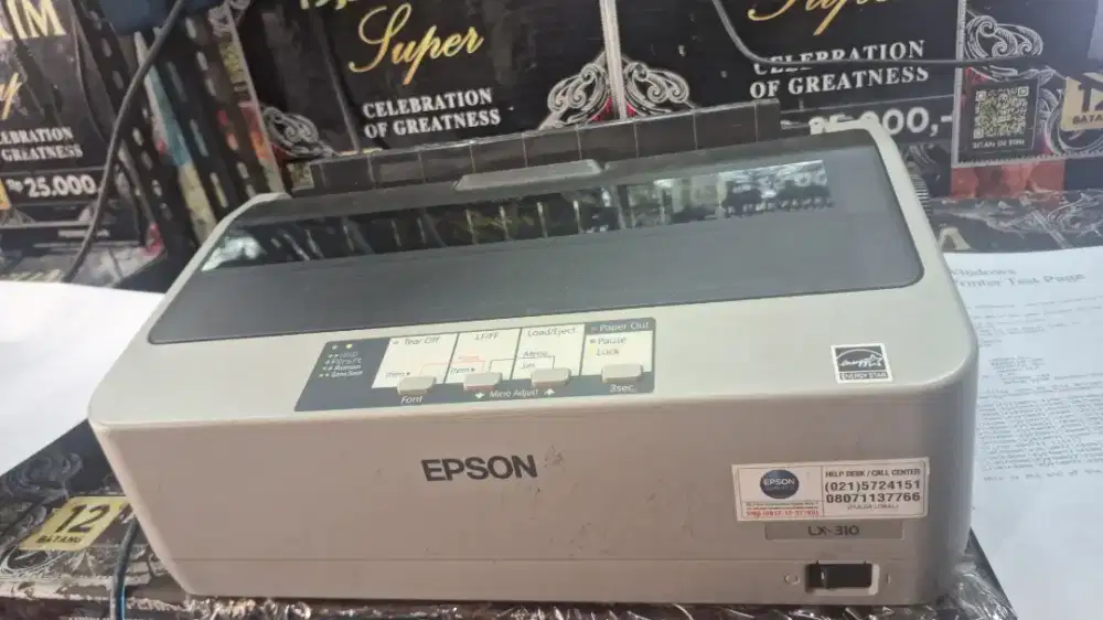 Printer epson Lx310 dotnatriks