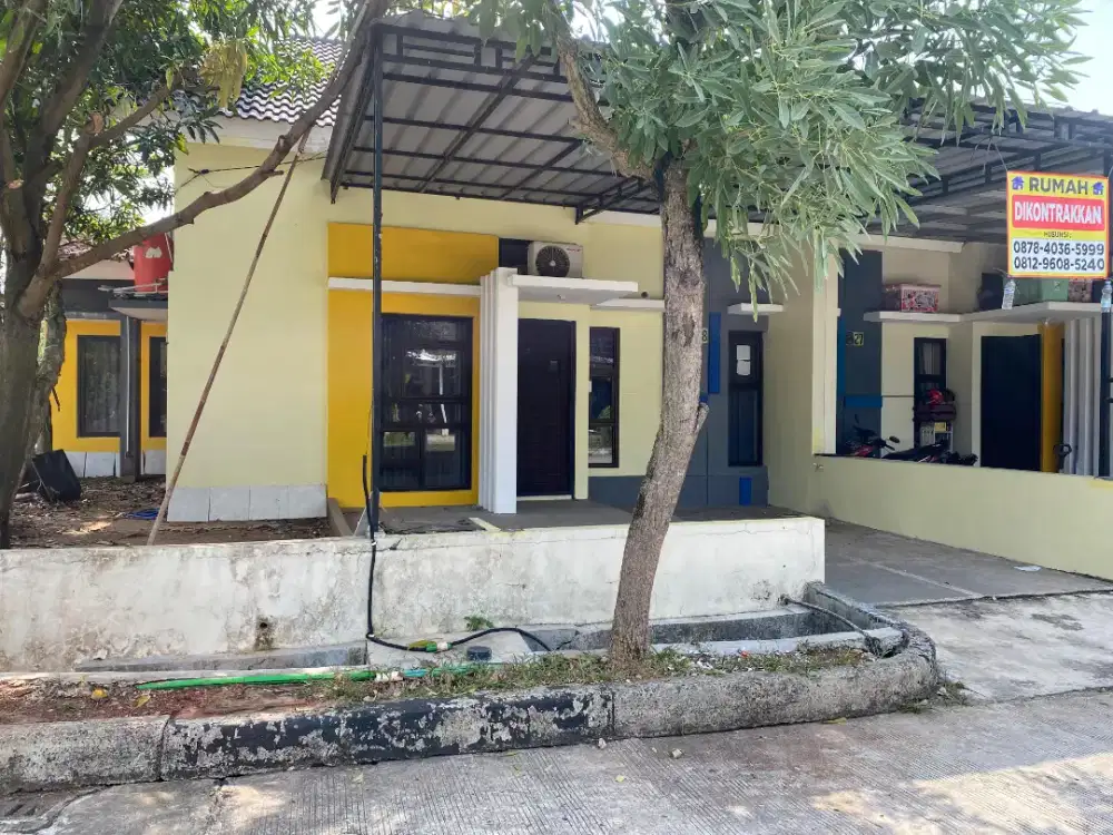 Dikontrakkan rumah hoek 1 lantai di Segara City Cluster Baltic