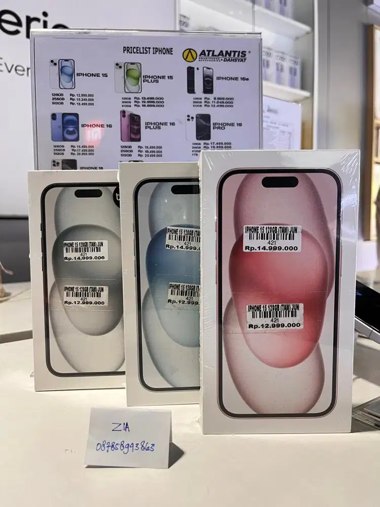 Iphone 15 128gb ATLANTIS DAHSYAT