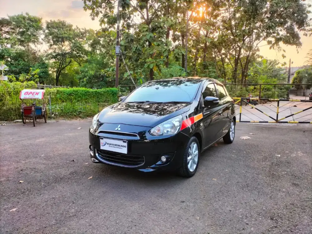 Mitsubishi Mirage Exceed 1.2 Matic 2014 Cash Kredit Bergaransi