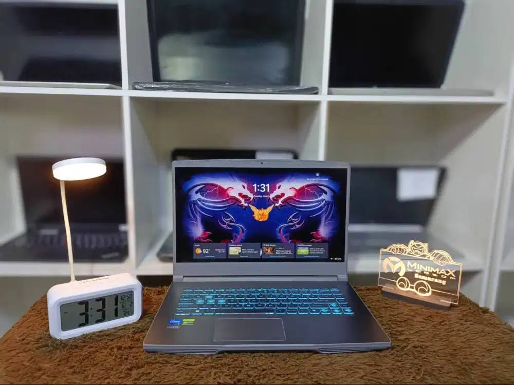 MSI Thin B12UC i5 RTX 3050  Garansi Resmi 16GB NVME 512GB Backlight wi