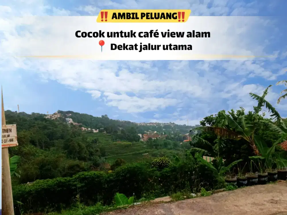 Jangan Sampai Keduluan, Tanah Strategis Cocok untuk Café & Resto Dekat Tol Cileunyi