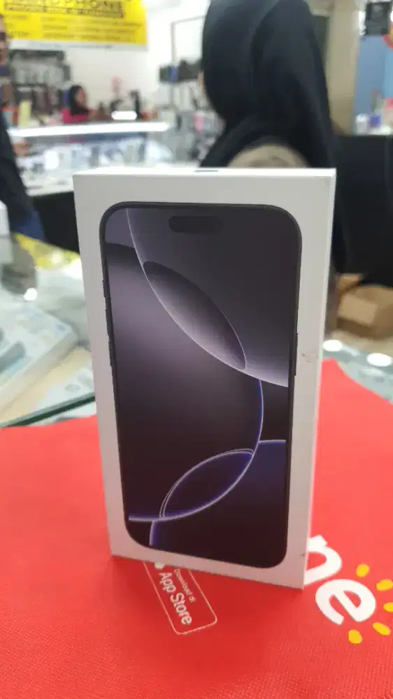 Iphone 16 promax 256gb black garansi ibox 1 tahun
