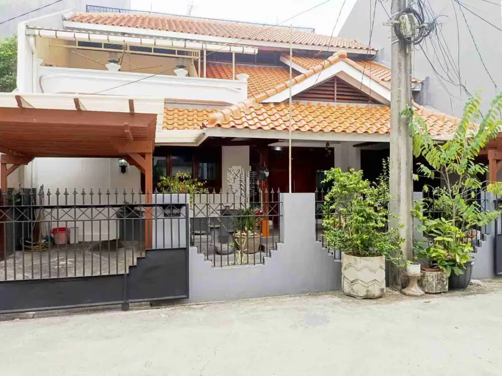 Disewakan rumah lebar 12 tingkat semi furnish, cluster di kelapa gading permai jakut