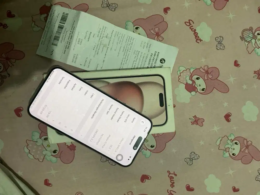 IPHONE 15+ DULLSET SAMPAI NOTA