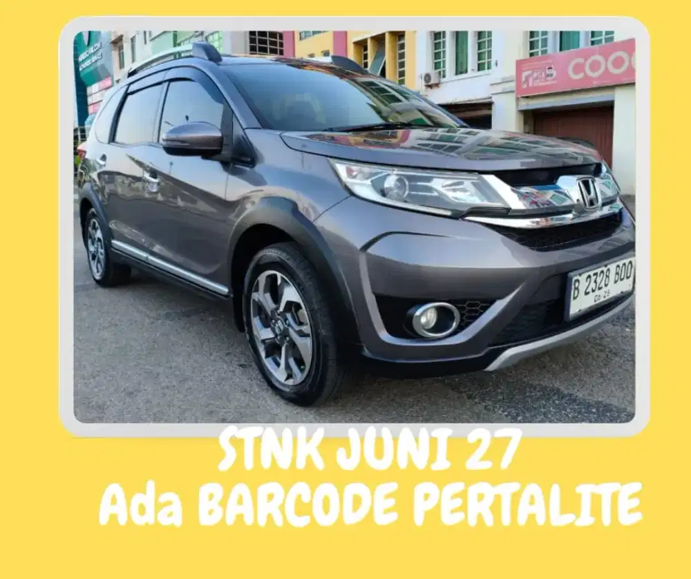 BRV E AT 2017 TDP25jt Pjk JUN'27 Honda BR-V 1.5 E CVT Matic