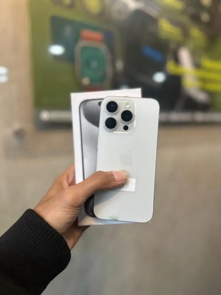 15PRO 256GB, WHITE (GARANSI IBOX)