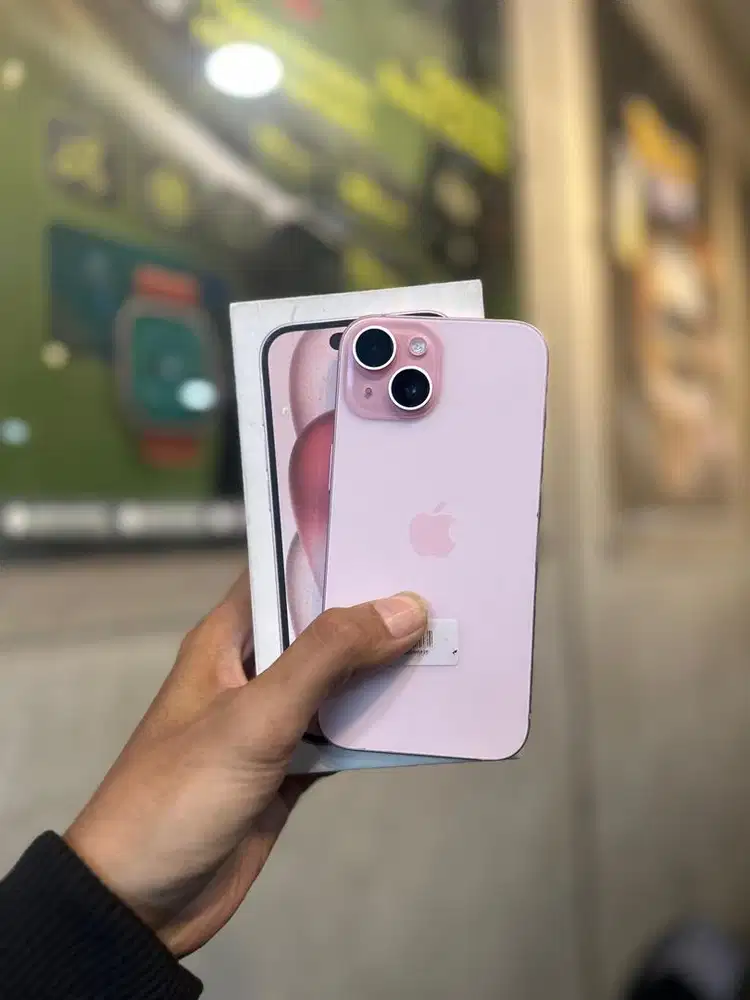 15 256GB, PINK (GARANSI IBOX)