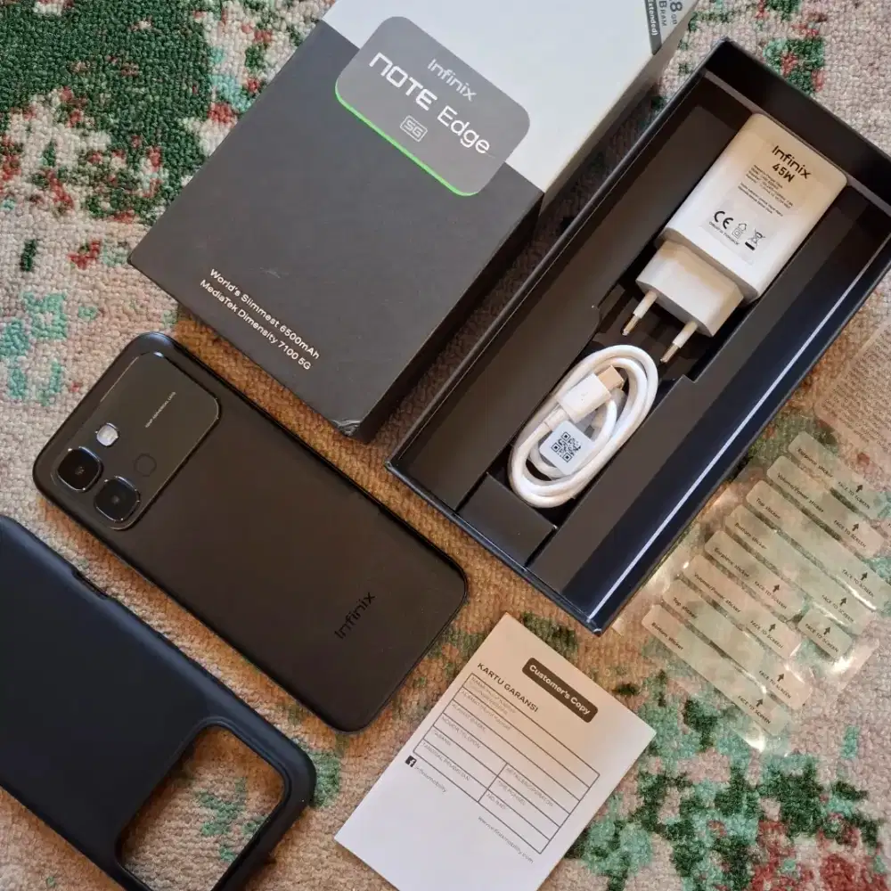 Infinix Note Edge 5G - 8 128Gb | Bekas