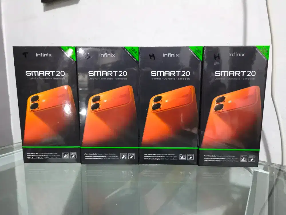 Infinix Smart 20 4/128 Kondisi Baru Segel Pabrik Garansi Resmi