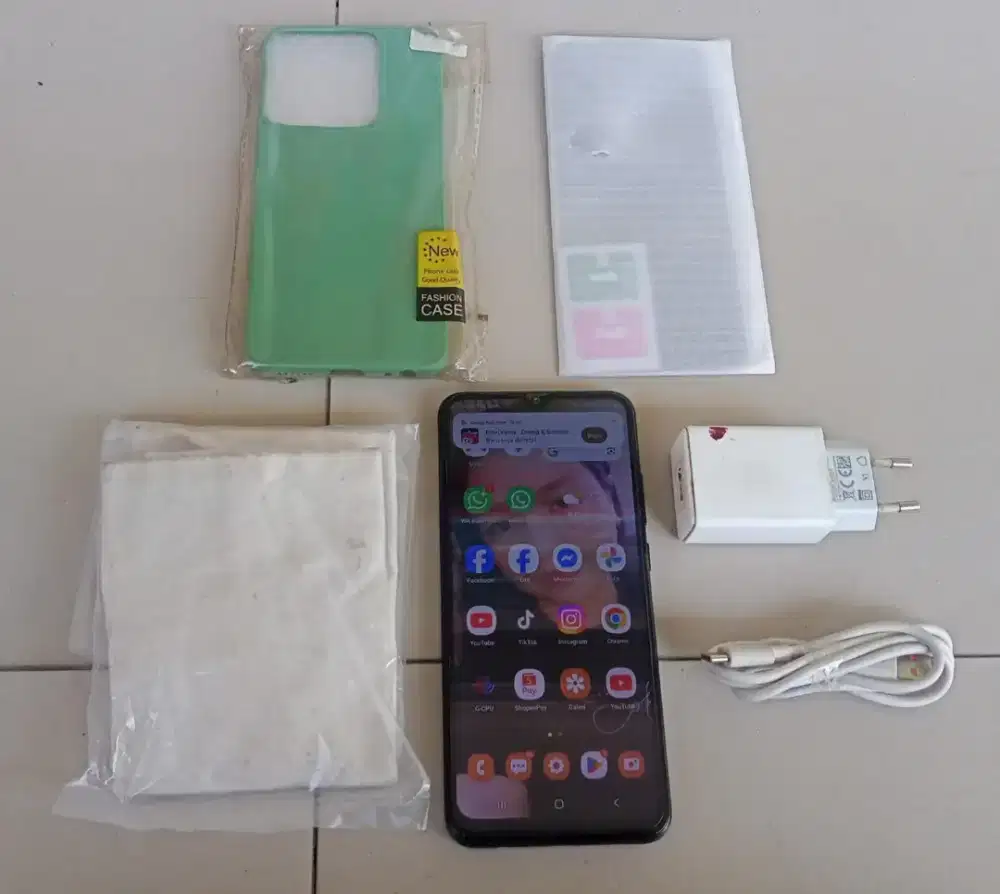Samsung A02S (2023)
Ram 5gb (3gb+2gb)
Rom 32gb
Black Edition