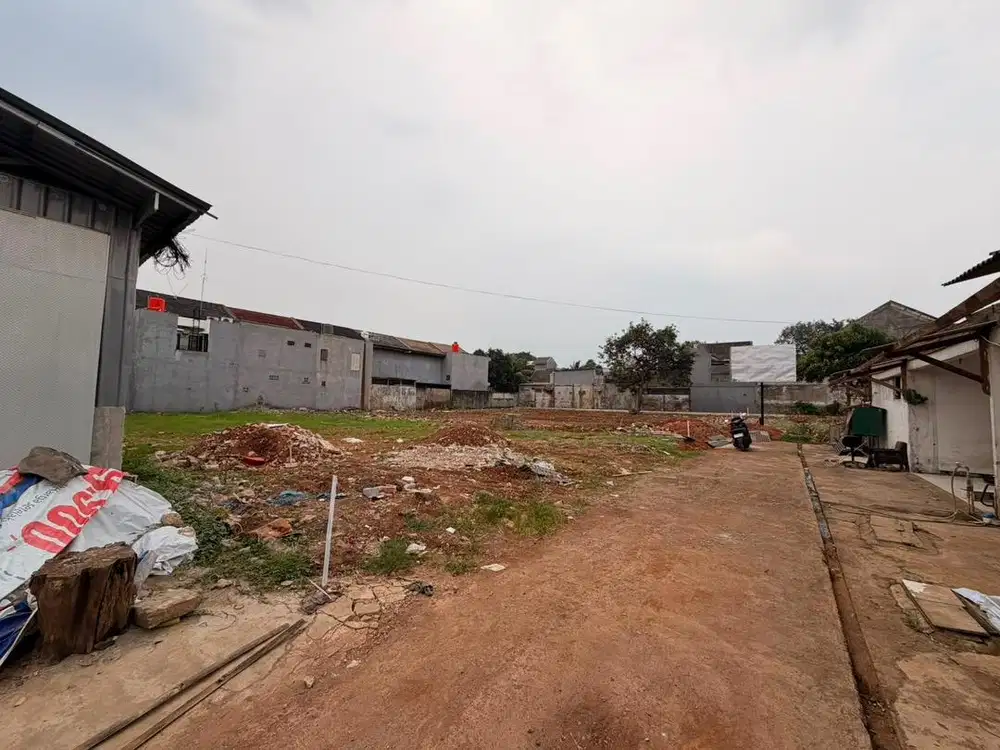 Disewakan lahan kosong bintaro cocok untuk workshop,gudang,bengkel