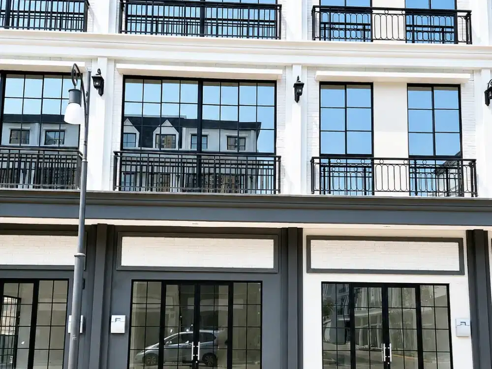 Ruko 3LT Harvard PIK2 4,5x12,5 Luas 56,25m² Siap Pakai Strategis