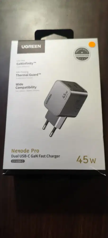 Charger UGreen Nexode Pro Gan 45W 2 Port Usb C (35008)