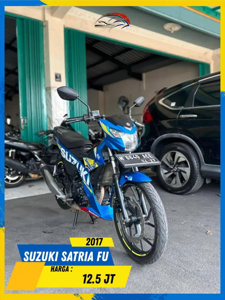 SUZUKI SATRIA FU 2017 MESIN AMAN MASZEHH HIKMAH MOTOR KEPUH