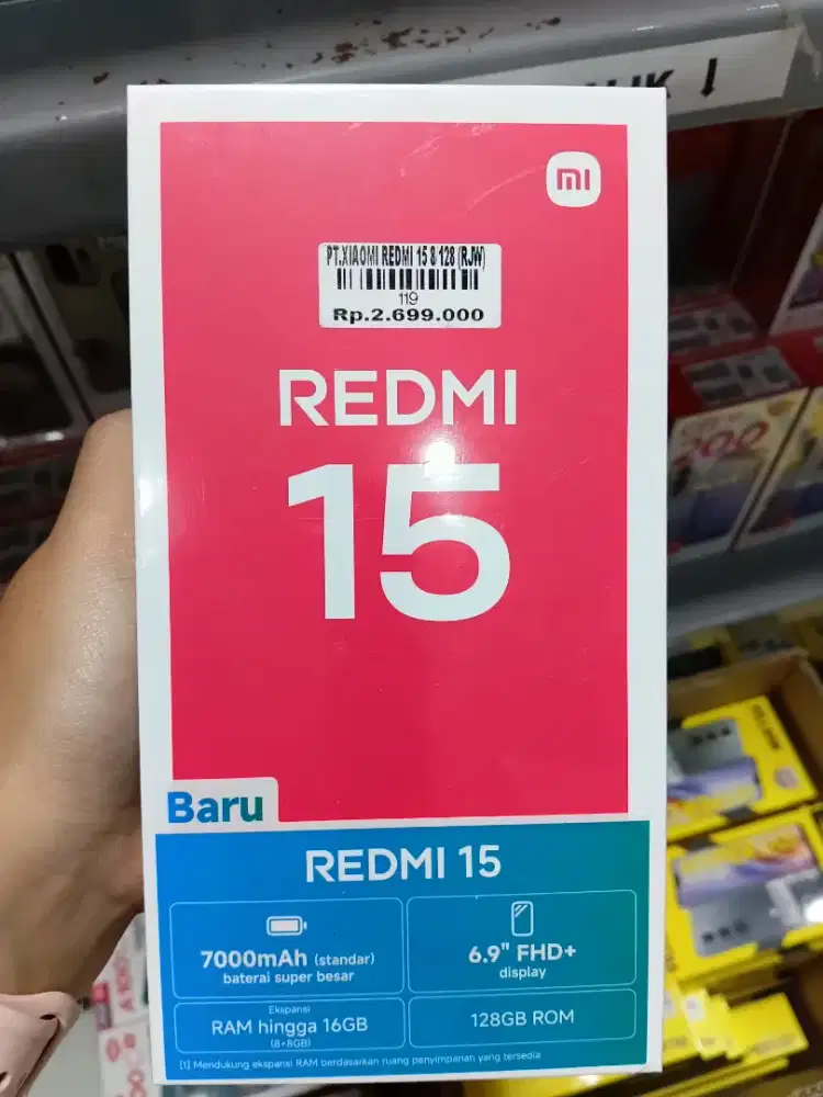 Redmi 15 ram 8/128