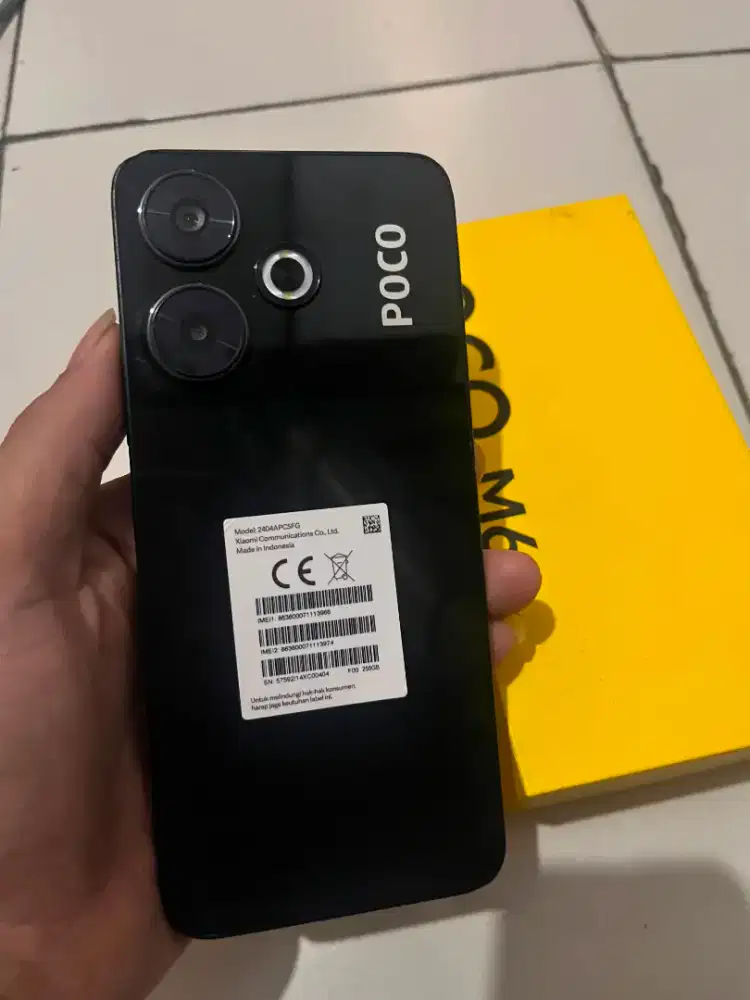 Poco m6 8/256gb fulset original