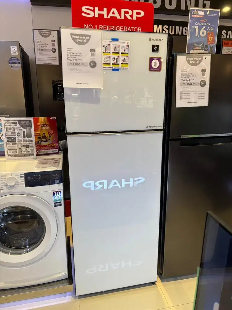kulkas sharp 456GI 352 ltr
