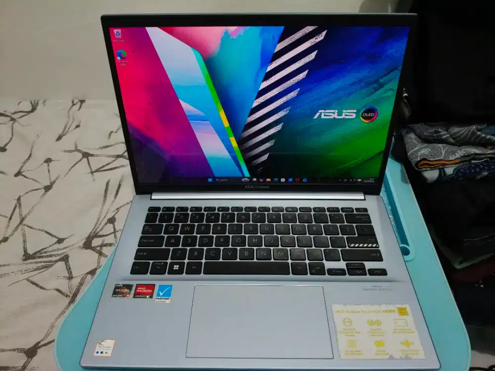 Asus Vivobook Pro 14 OLED Ryzen 5 5600H Ram 16GB SSD 512GB
