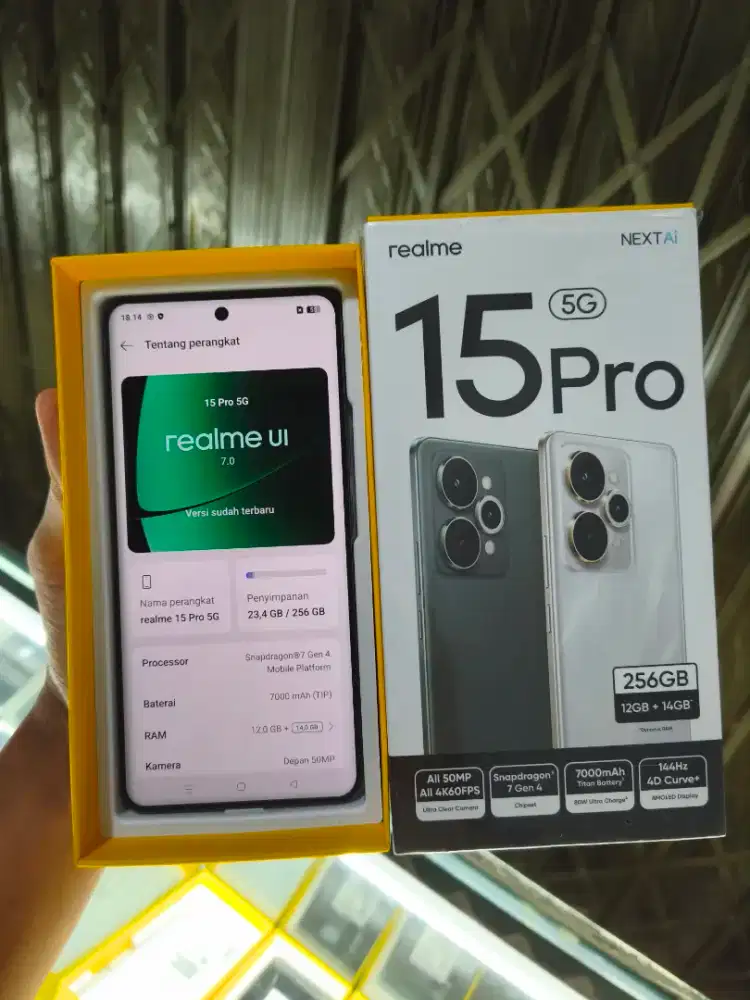 Realme 15 Pro 5G 12/256 Fulset Mulus Garansi