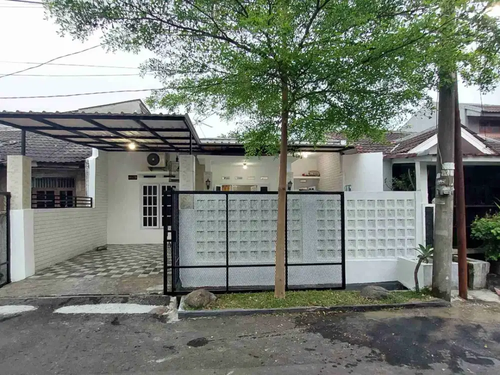 Rumah Sejuk dan Cantik di Ciomas akses stasiun dan tol siap huni