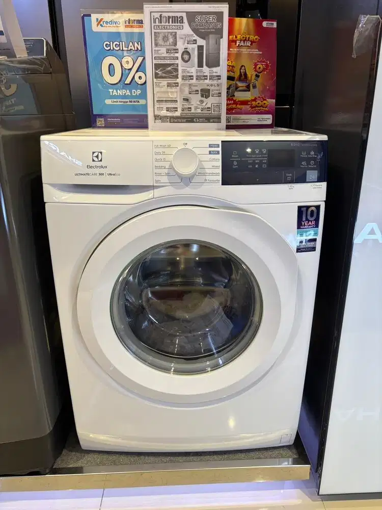 mesin cuci front loading electrolux 8KG