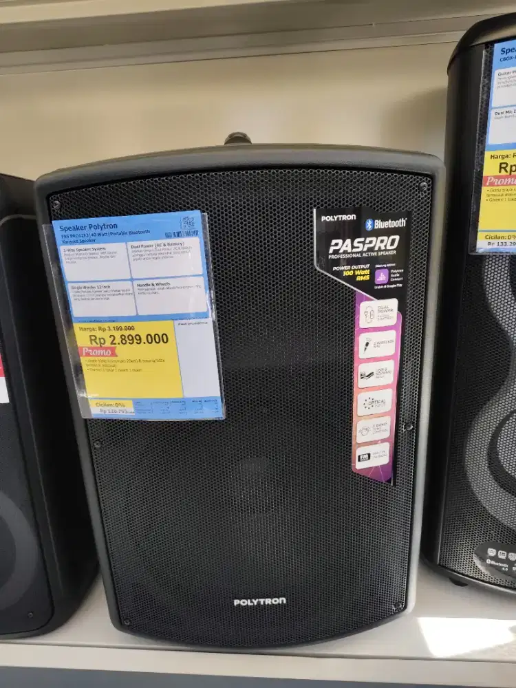 Speaker polytron cicilan 0% menggunakan kredivo