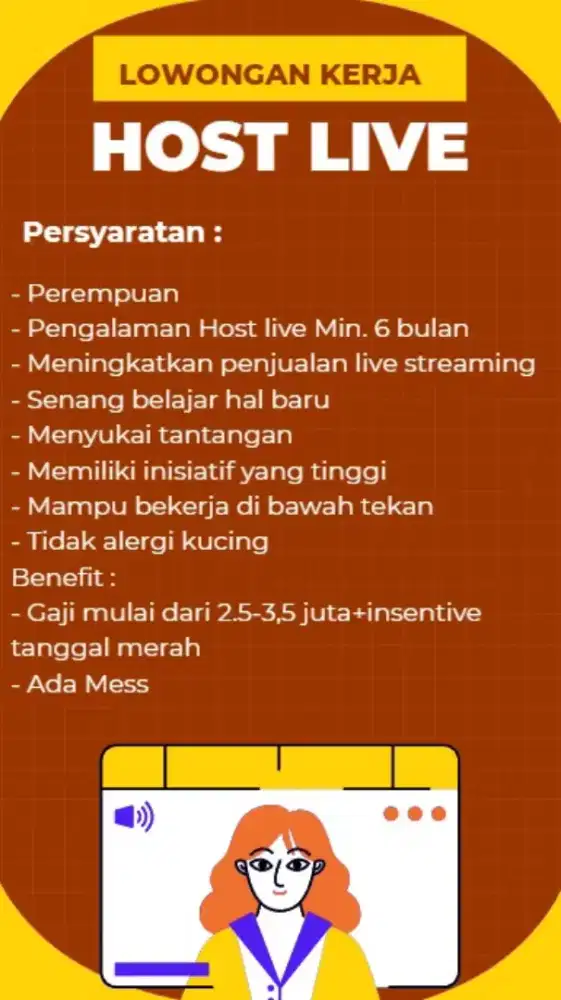 URGENT LOKER HOST LIVE