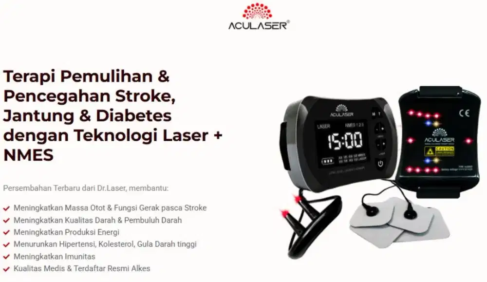 Alat terapi kesehatan Aculaser