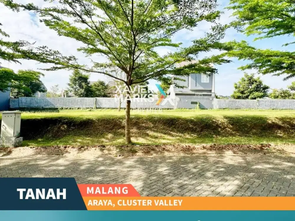 Tanah Kavling Di Cluster Valley The Araya Malang