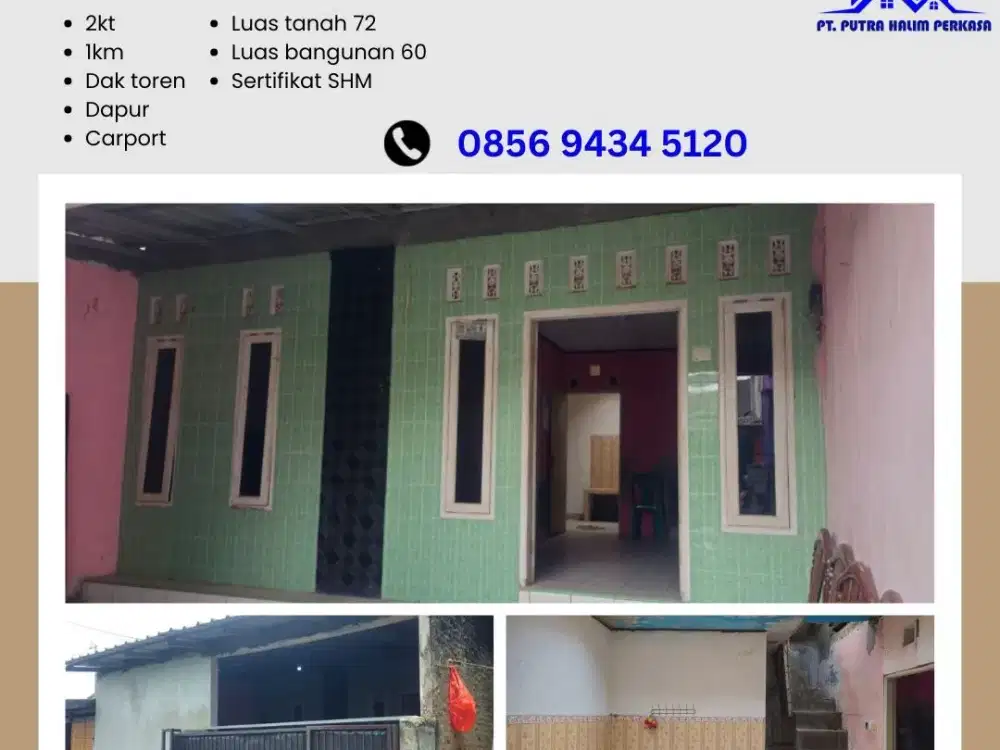 Dijual rumah di BUKIT GADING BALARAJA