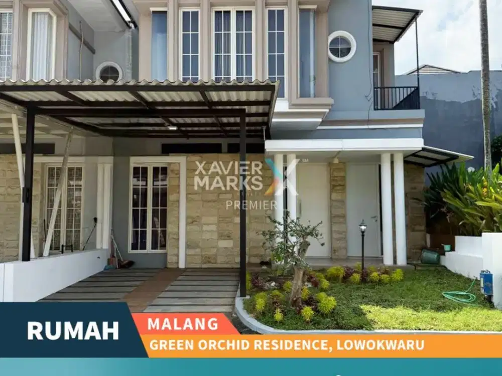 Rumah Modern Di Green Orchid Residence, Suhat Lowokwaru Kota Malang