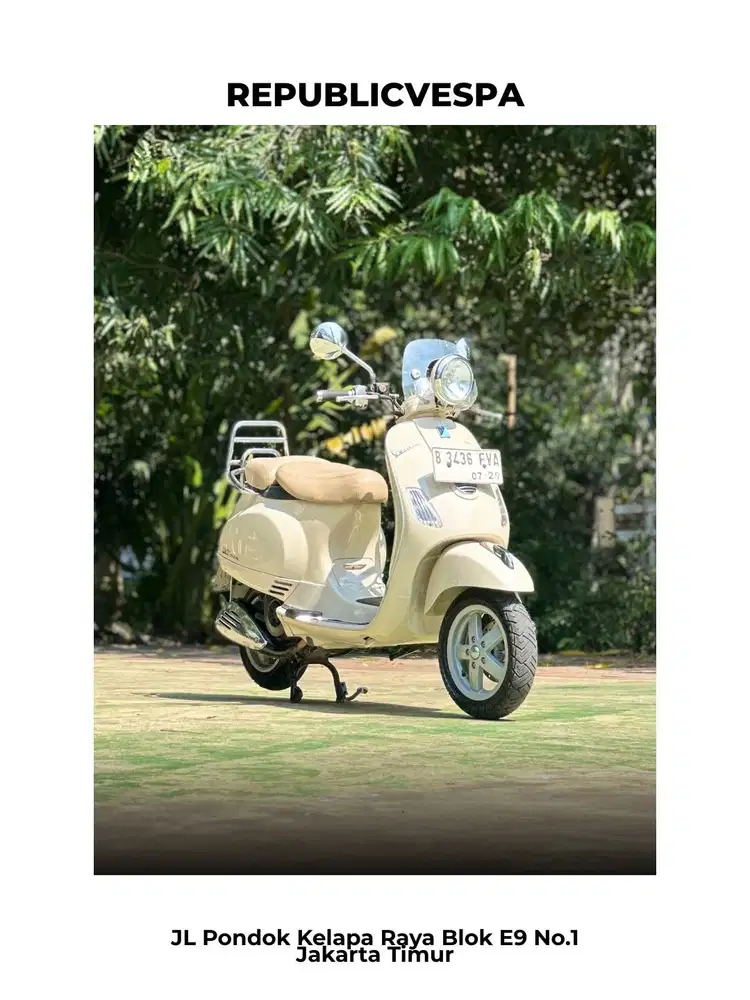 PIAGGIO VESPA LXV 150 3V IE TH 2014 WARNA Creme Perfect Condition