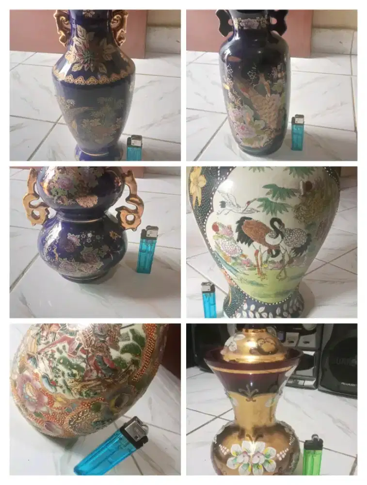 Vase guci antik keramik 150k bebas pilih